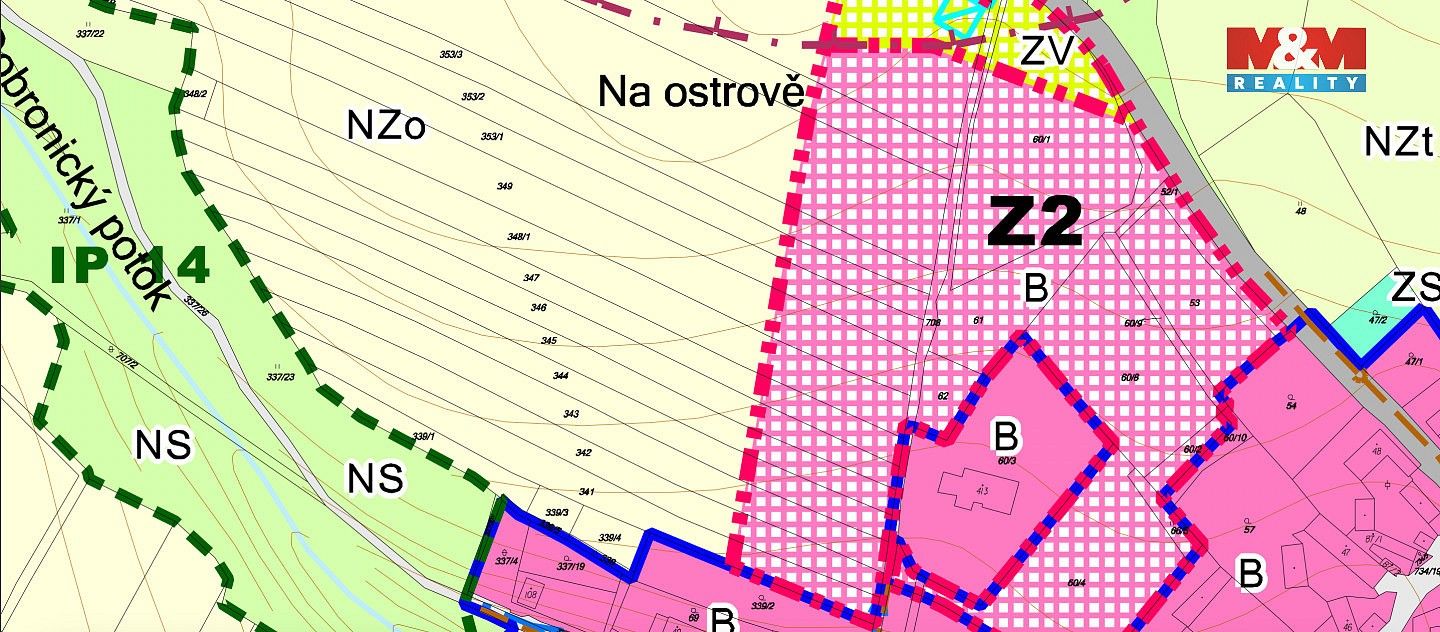 Pozemky pro bydlení, Dobronice u Bechyně, okres Tábor, Jihočeský kraj - 2