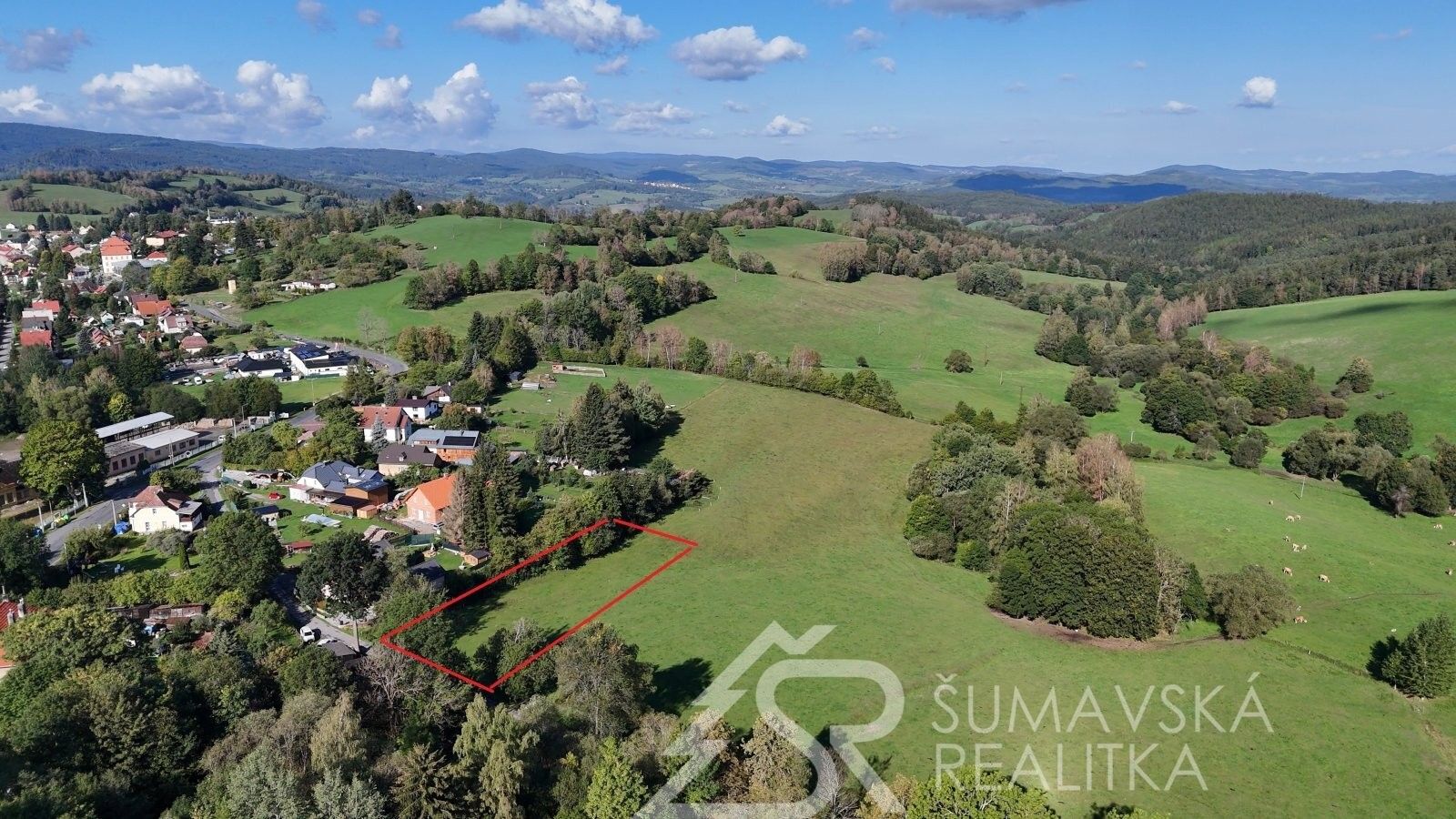 Prodej pozemek pro bydlení - Vimperská,Kašperské Hory,Kašperské Hory, 2 848 m² - 2