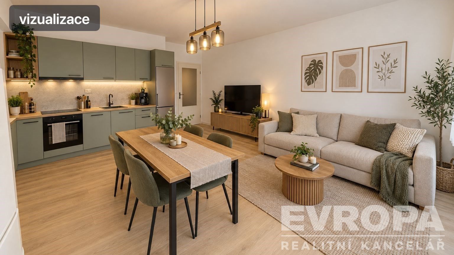 Byt 2+kk · 43 m² · Husova 1284, Jihlava - 2