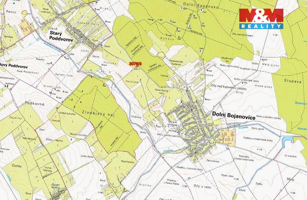 Prodej pozemek pro bydlení - Dolní Bojanovice, 696 17