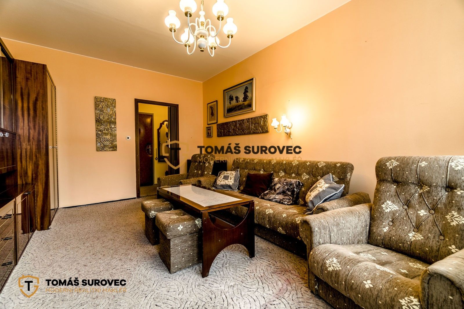 Pronájem byt 1+1 - Větrná, Zlín, 44 m²