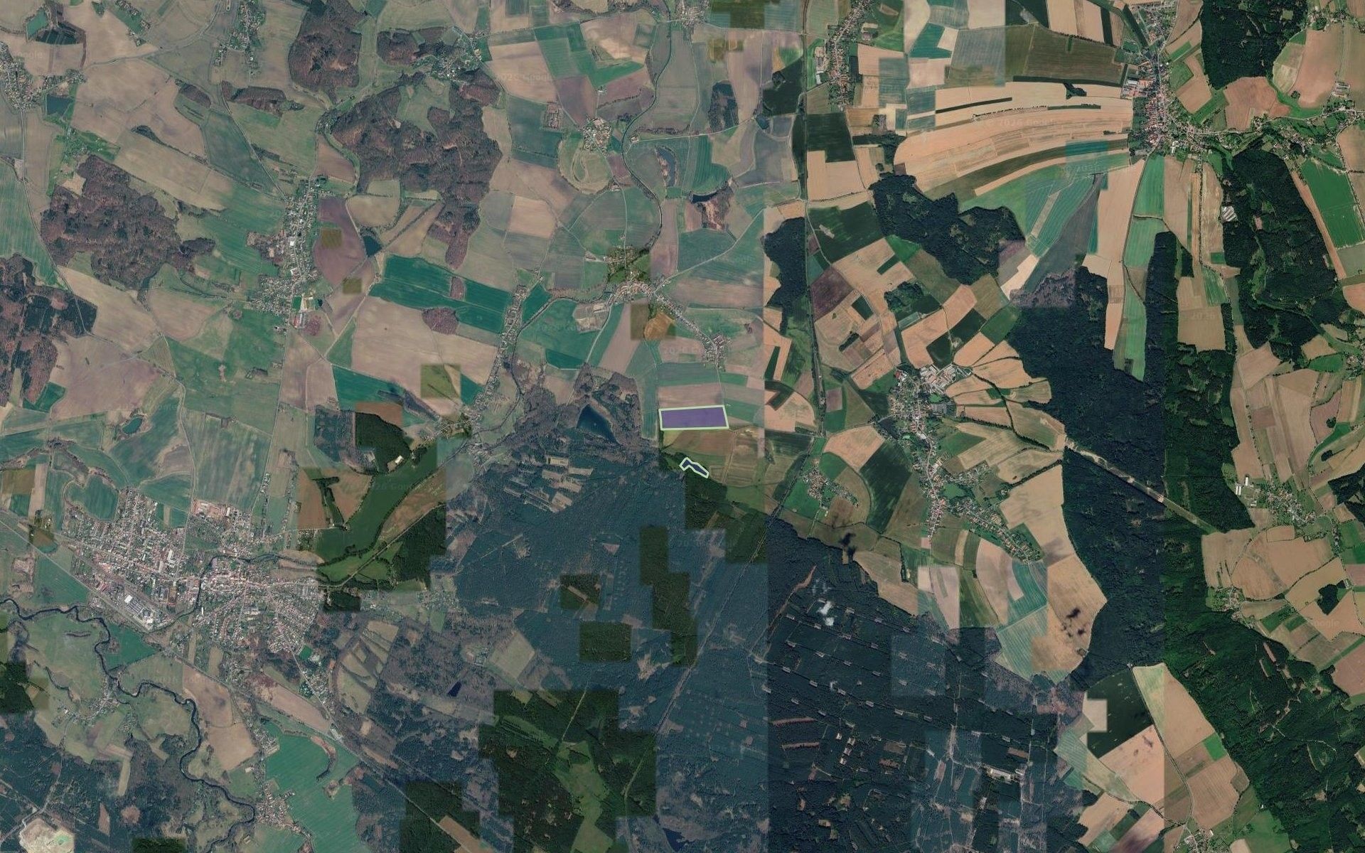 Prodej zemědělský pozemek - Ledce, 114 119 m² - 2