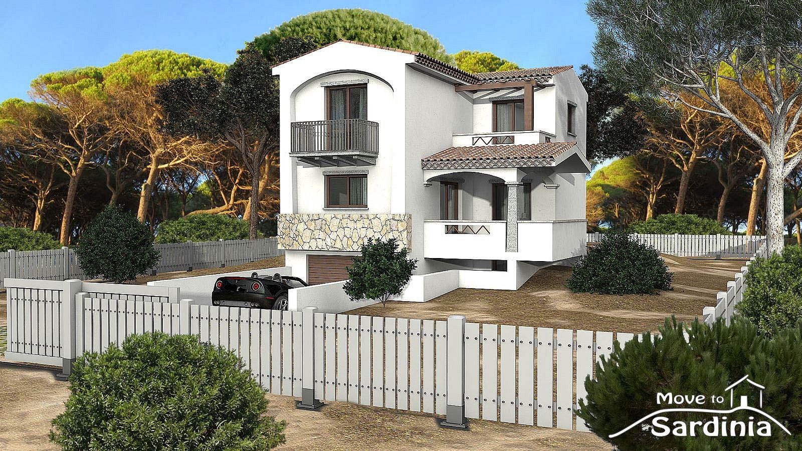 Vily, Valledoria, Sardinie, Itálie, 203 m² - 1