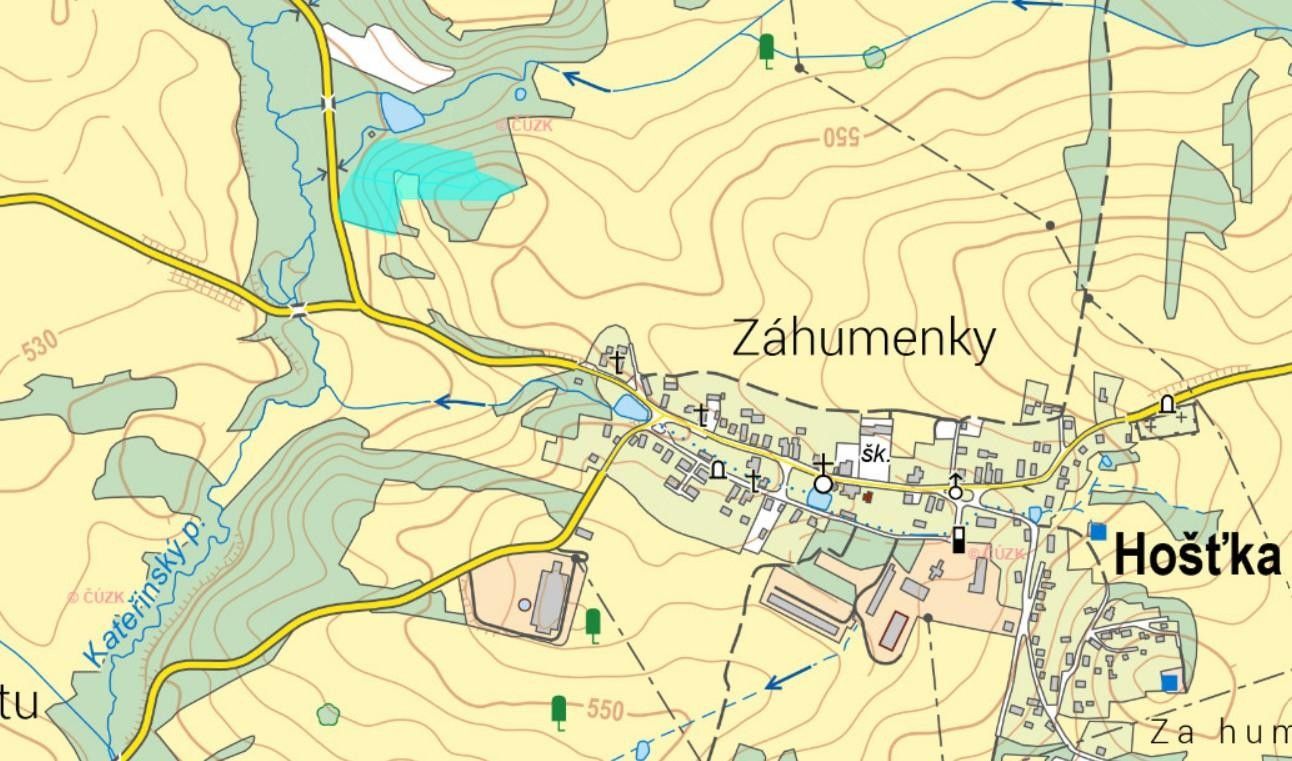 Prodej louka - Hošťka, 22 911 m² - 5