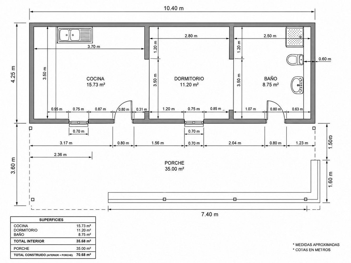Rodinný dům · 36 m² · Entrerrios, ES - 3