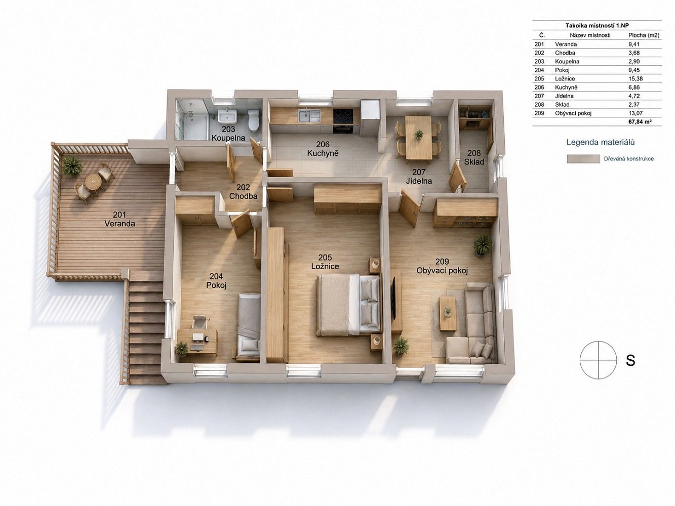 Prodej chalupa - Víchová nad Jizerou, okres Semily, Liberecký kraj, 108 m² - 5
