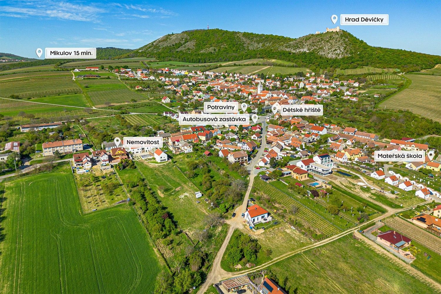 Ubytovací zařízení, Pavlov, okres Břeclav, Jihomoravský kraj, 420 m² - 1