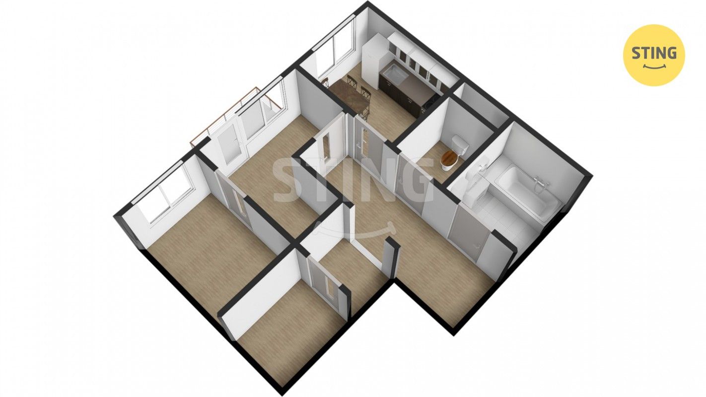 Byt 3+1 · 78 m² · Palachova, Žďár nad Sázavou 6 - 3