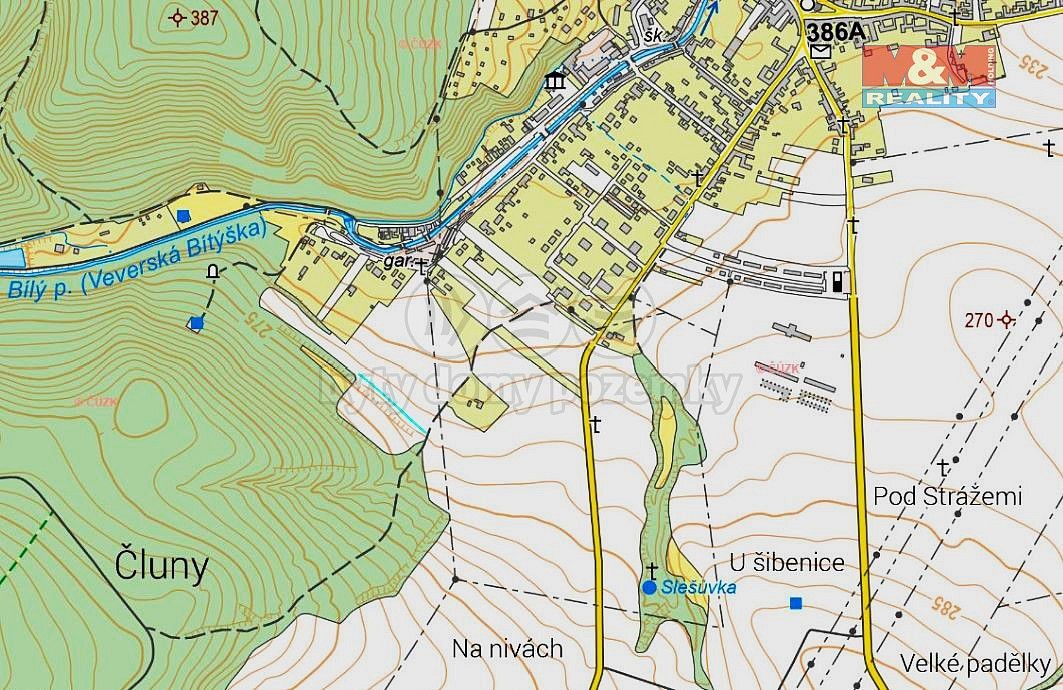 Prodej zemědělský pozemek - Veverská Bítýška, okres Brno-venkov, Jihomoravský kraj - 2