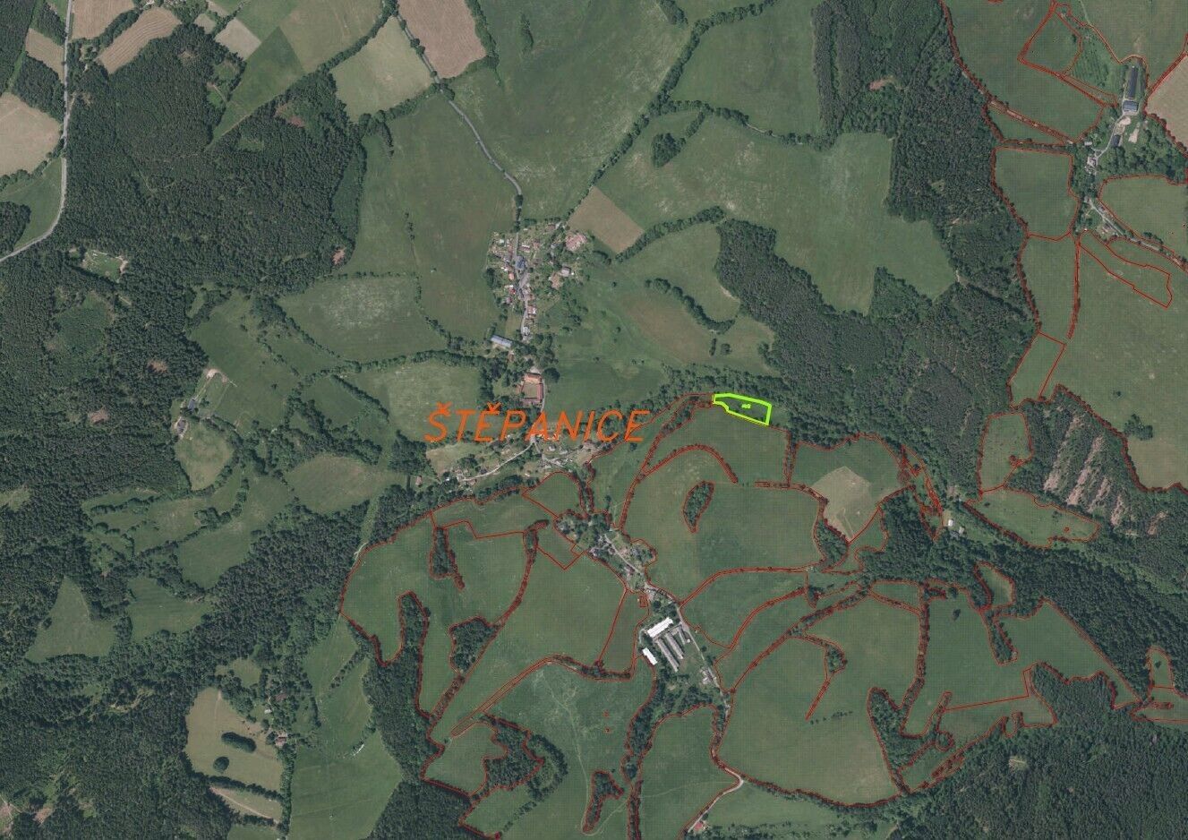 Prodej zemědělský pozemek - Hartmanice, 5 634 m² - 5