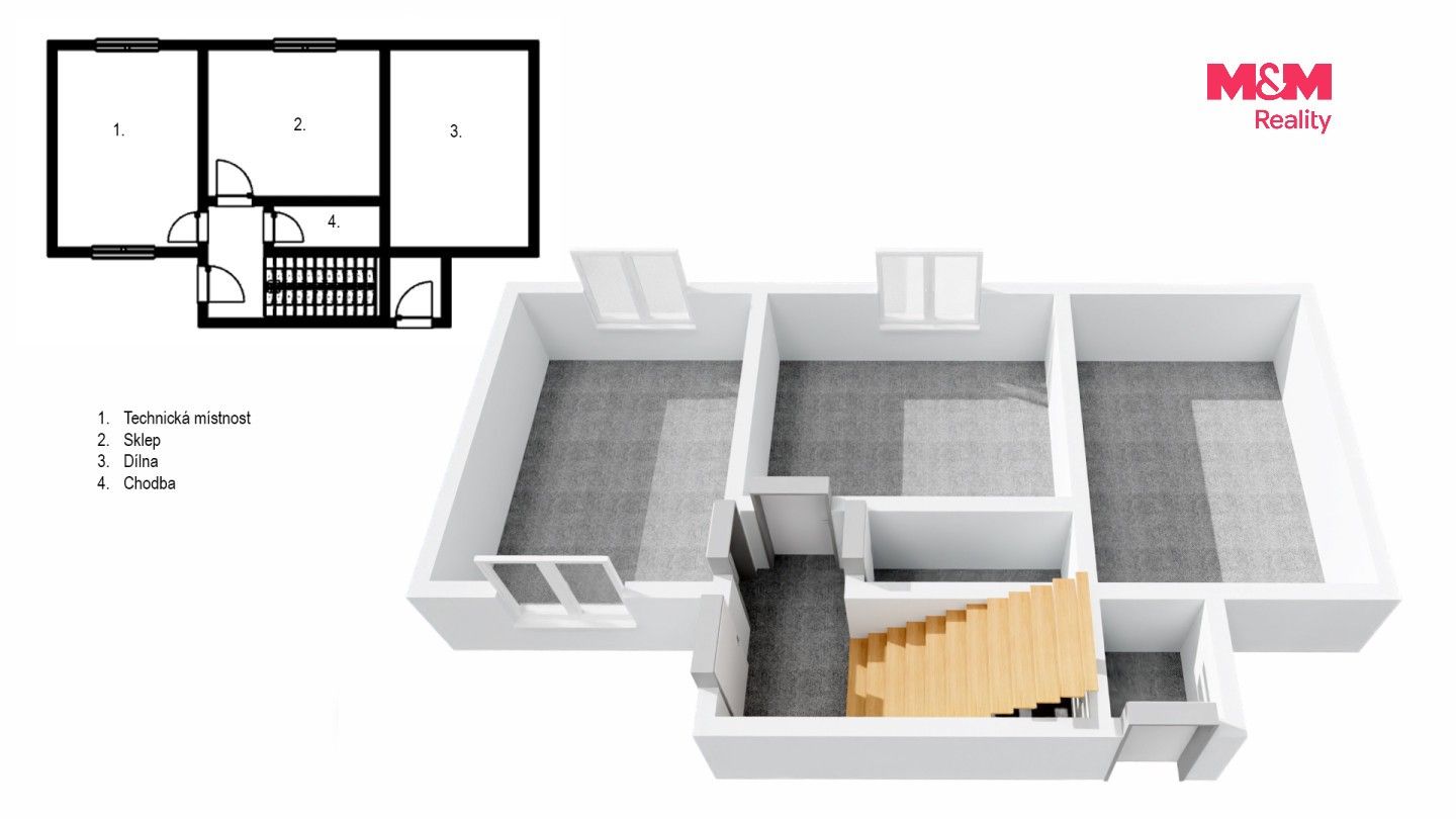 Rodinné domy, Lubná, 100 m² - 2