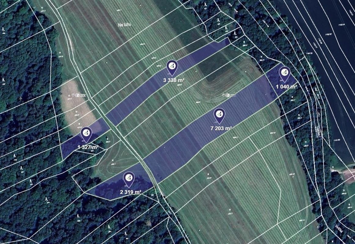 Zemědělské pozemky, Hranice, 77 991 m² - 1