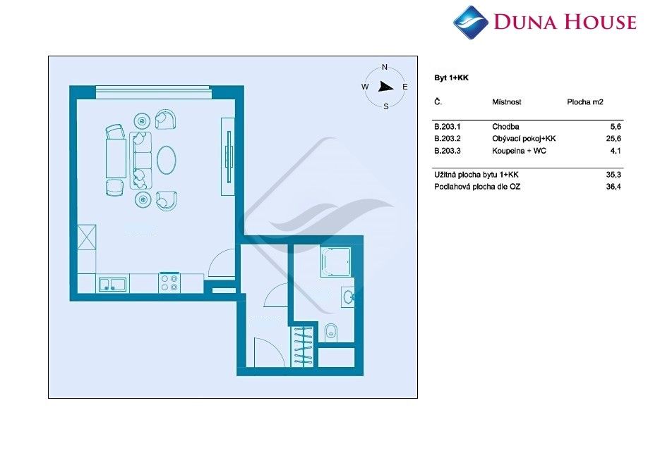 Prodej byt 1+kk - Benkova, Praha, 37 m² - 5