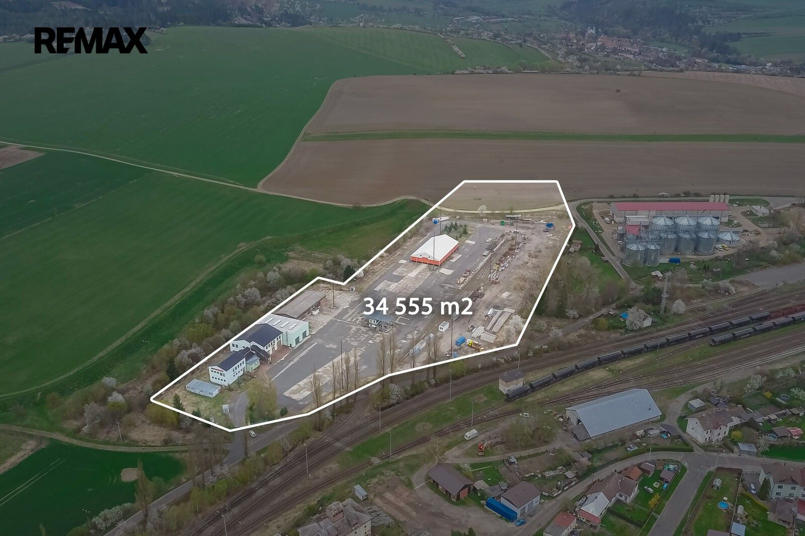Komerční pozemky, Za tratí 434, Okříšky, 34 555 m² - 1