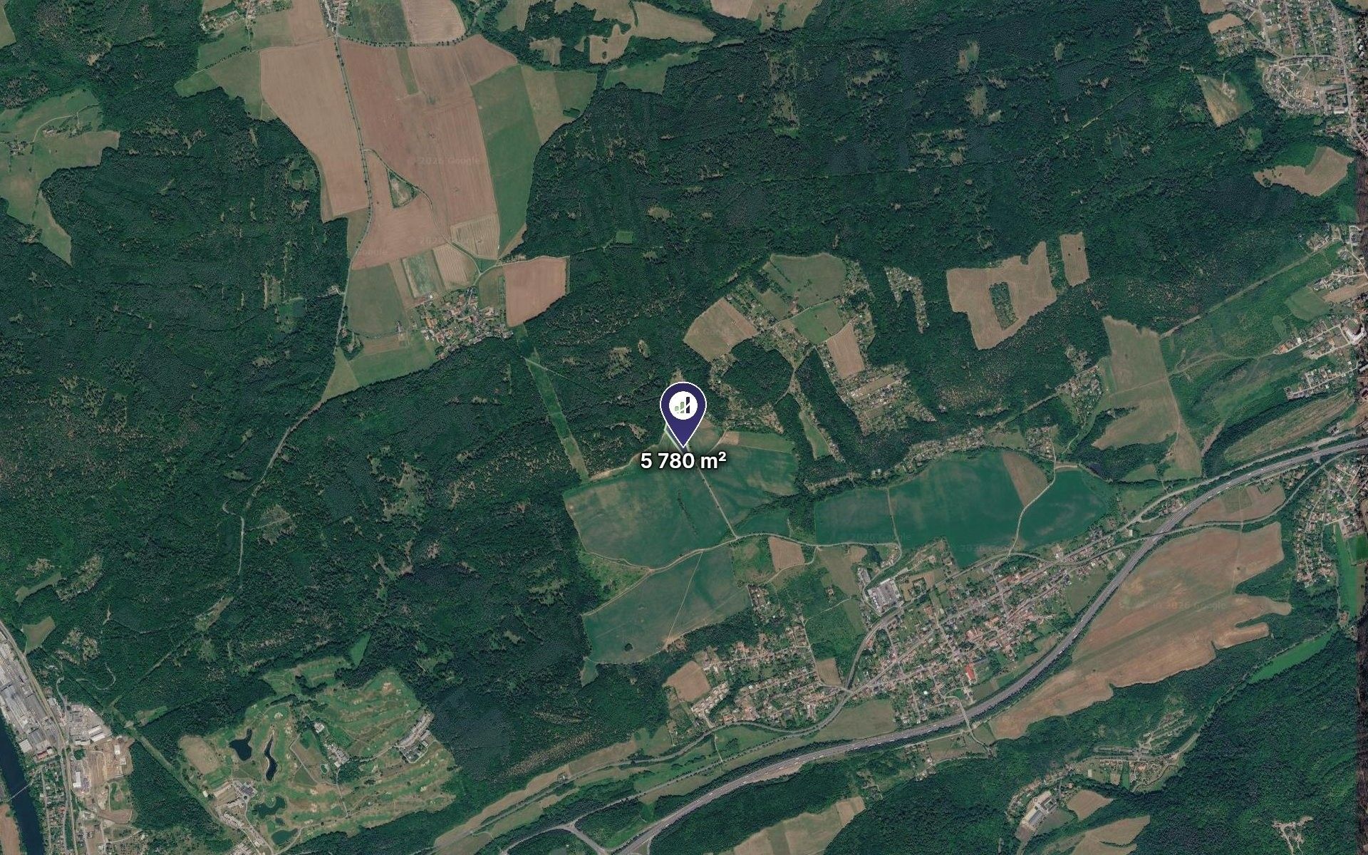 Zemědělské pozemky, Vráž, 3 853 m² - 2