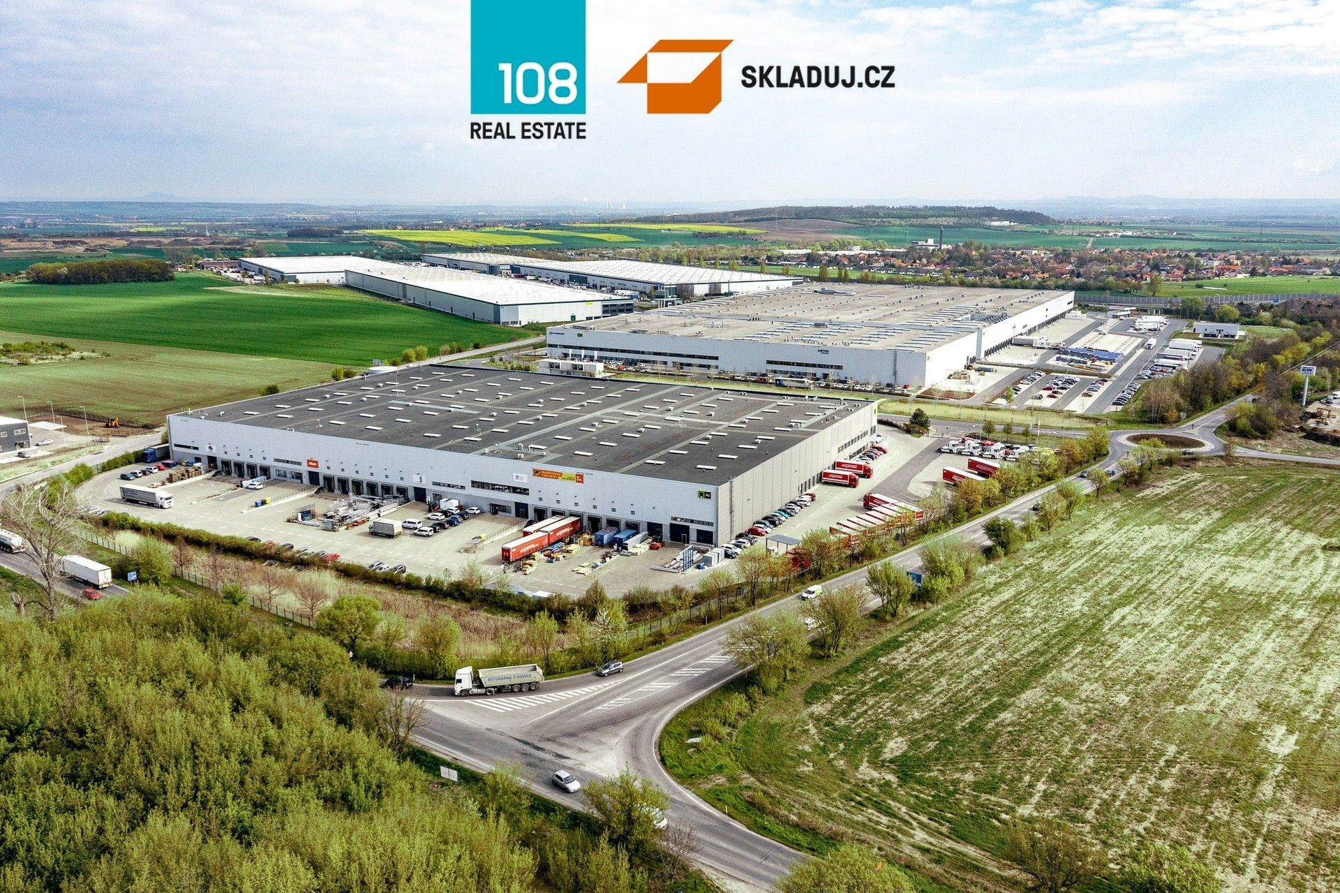 Sklady, Kozomín, 15 000 m² - 2