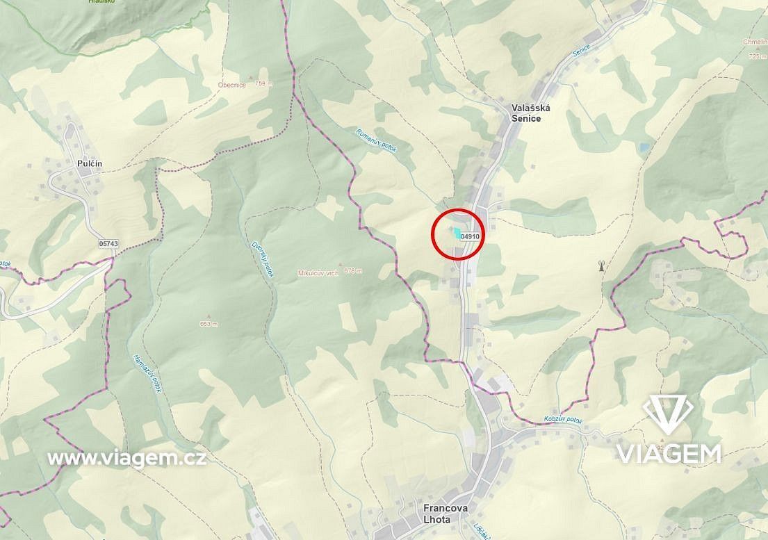 Pozemek pro bydlení · Valašská Senice, okres Vsetín, Zlínský kraj - 4