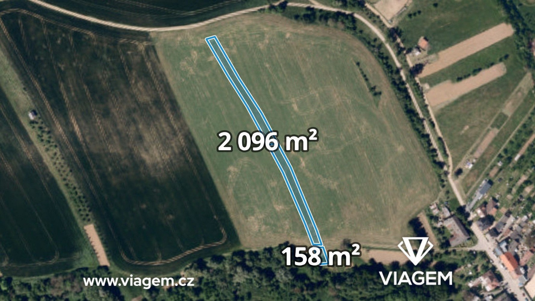 Zemědělský pozemek, 2 254 m²