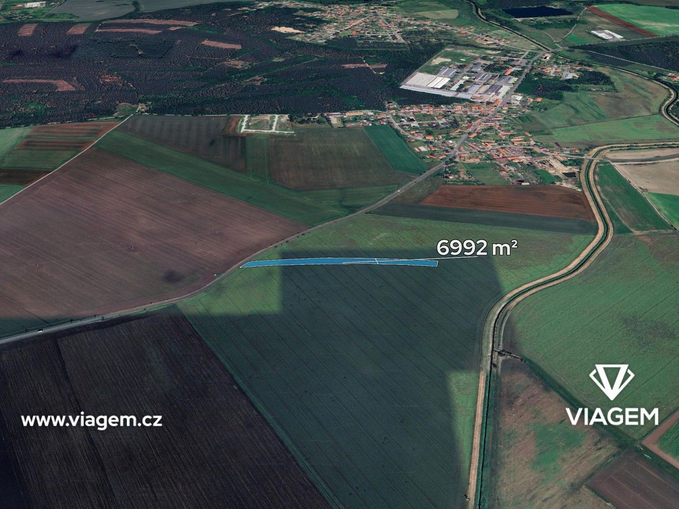 Zemědělský pozemek, 1 165 m²