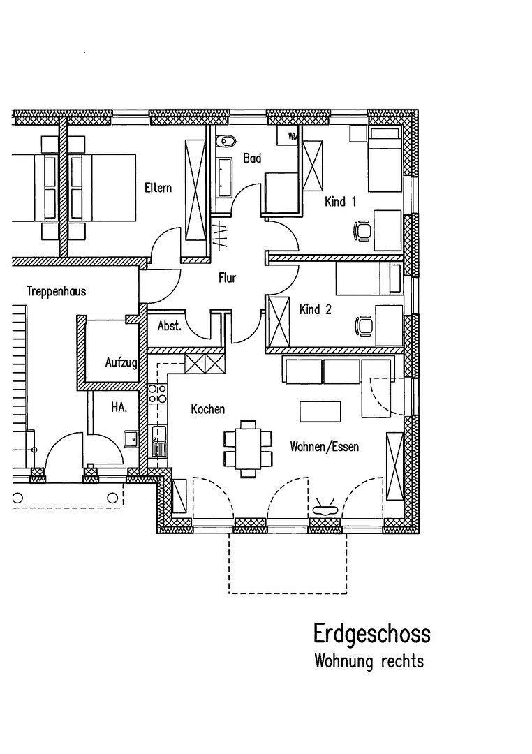 4+1, An der Gärtnerei 9, , Sasko-Anhaltsko, 109 m² - 2