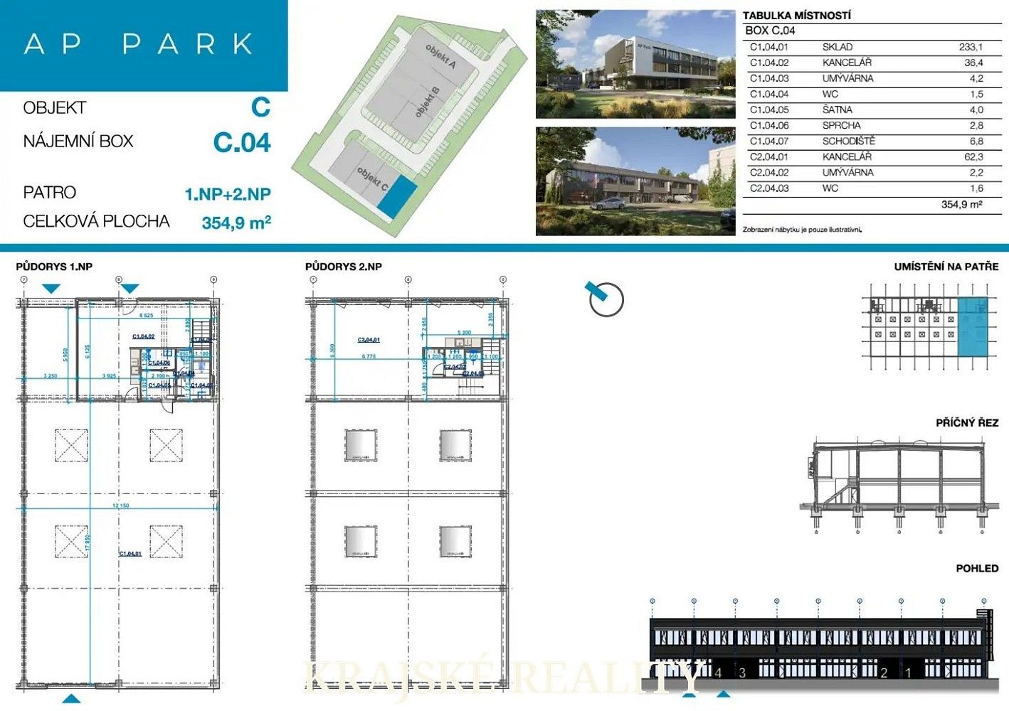 Sklad · 355 m² · Zastávka, okres Brno-venkov - 4