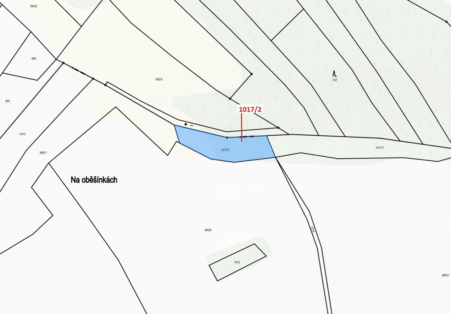 Pozemek · Borovník, okres Brno-venkov, Jihomoravský kraj - 3