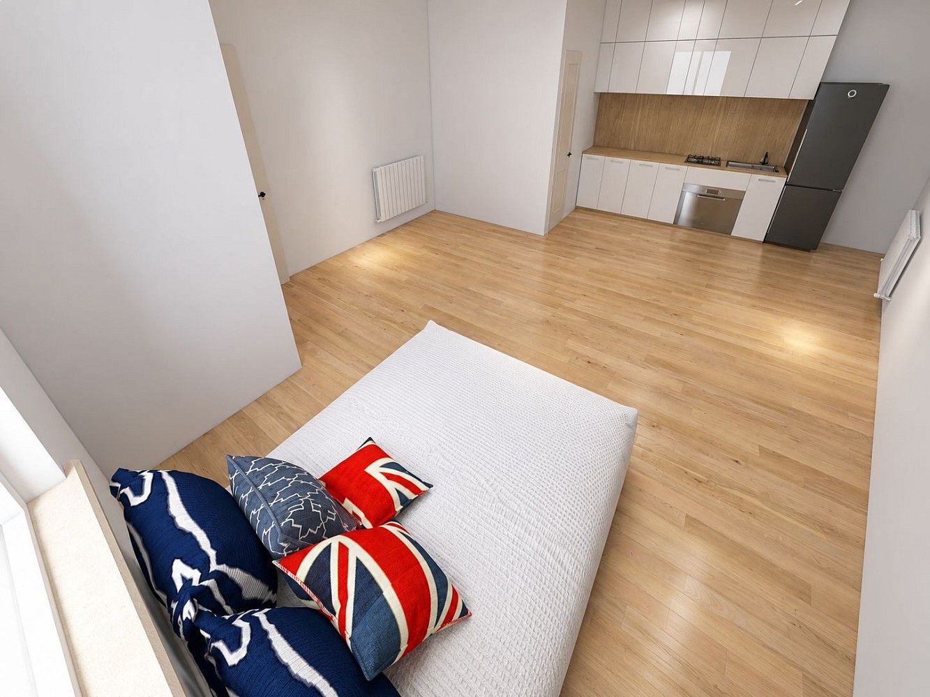 Byt 1+kk, 40 m²