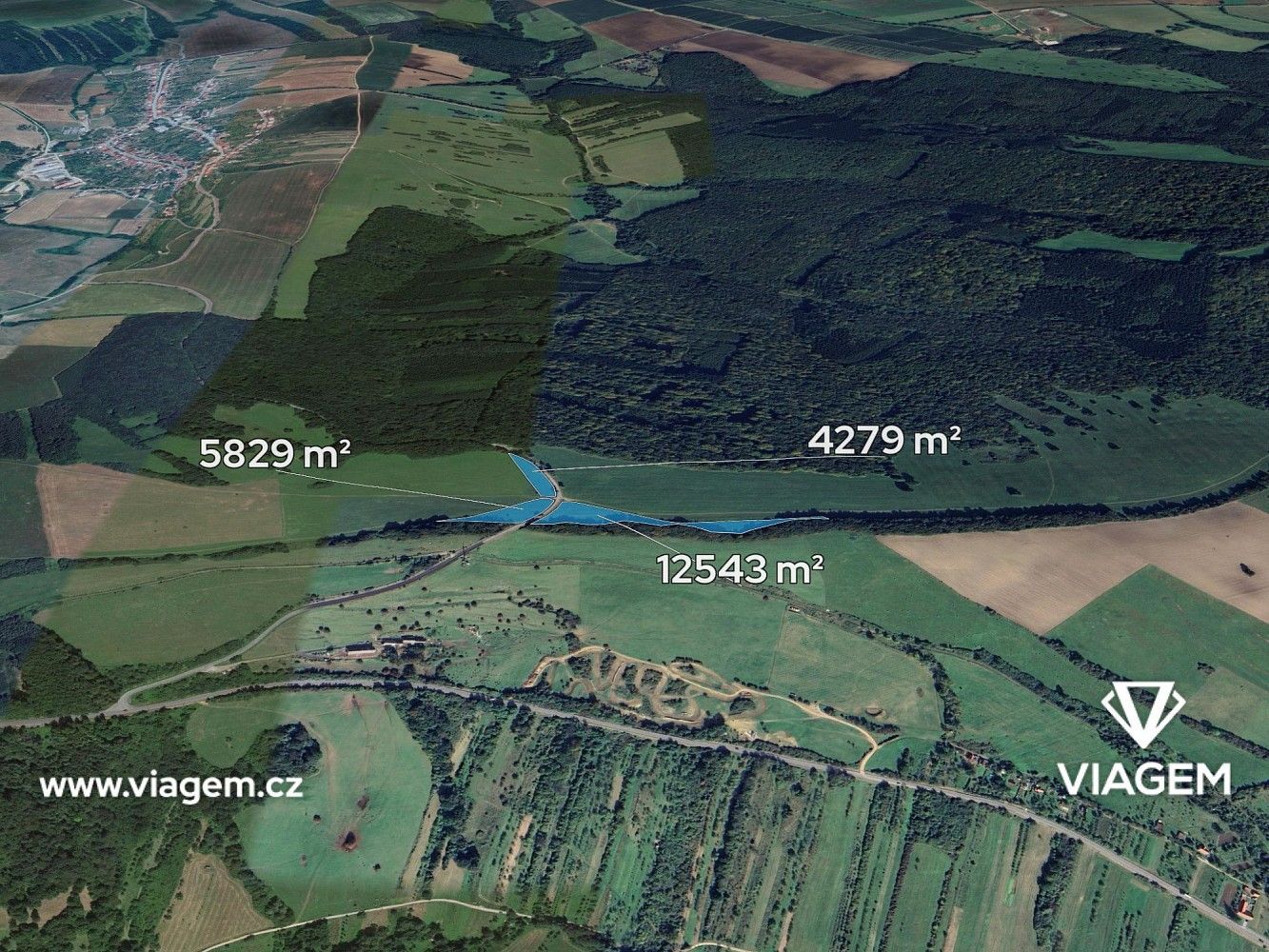 Zemědělské pozemky, Korytná, okres Uherské Hradiště, Zlínský kraj