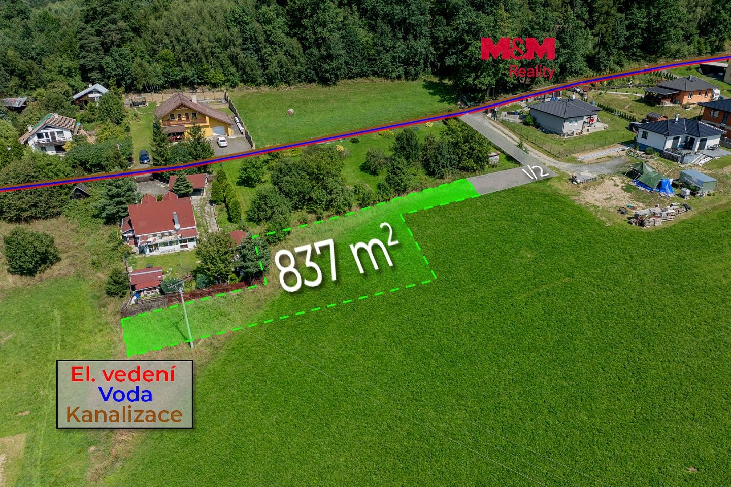 Pozemky pro bydlení, Valašské Meziříčí - Bynina, okres Vsetín, Zlínský kraj - 1