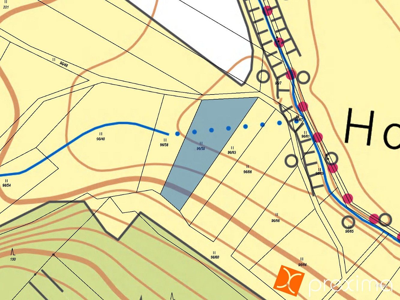 Pozemek · Stránecká Zhoř, okres Žďár nad Sázavou, Kraj Vysočina - 3