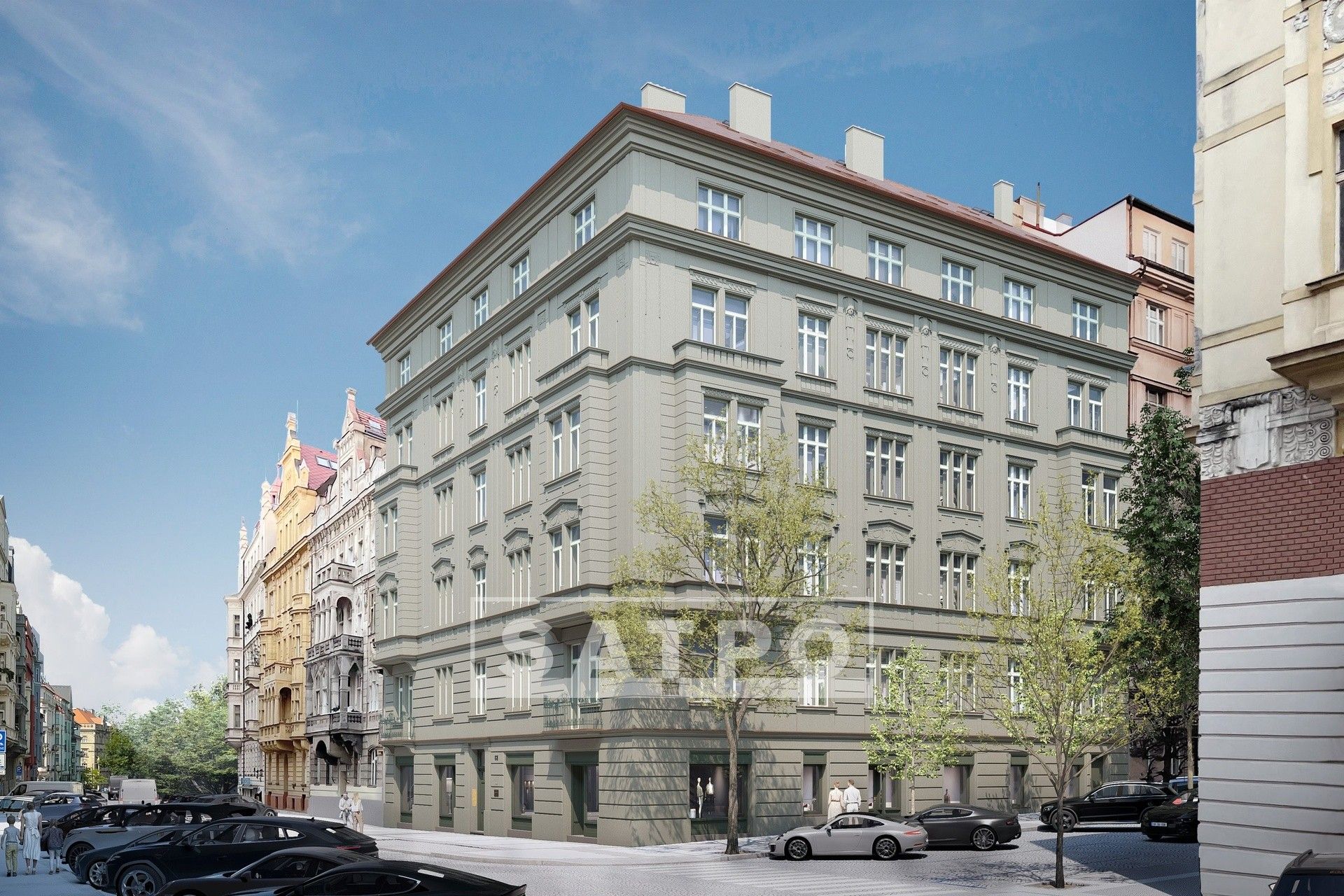 Prodej byt 2+kk - Polská, Praha, 56 m²