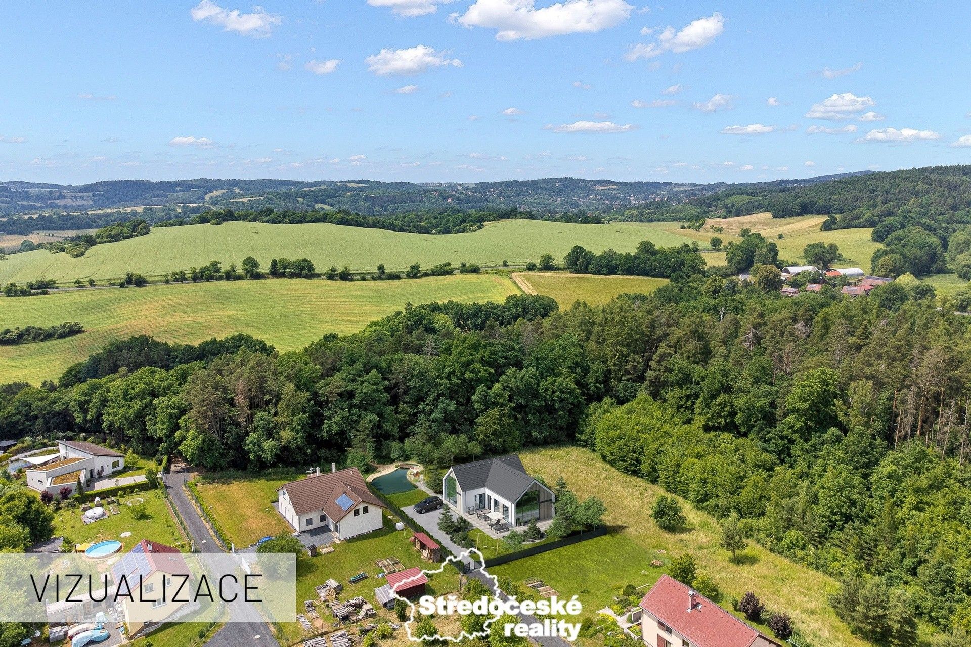 Prodej pozemek pro bydlení - Pod Lesem, Hrusice