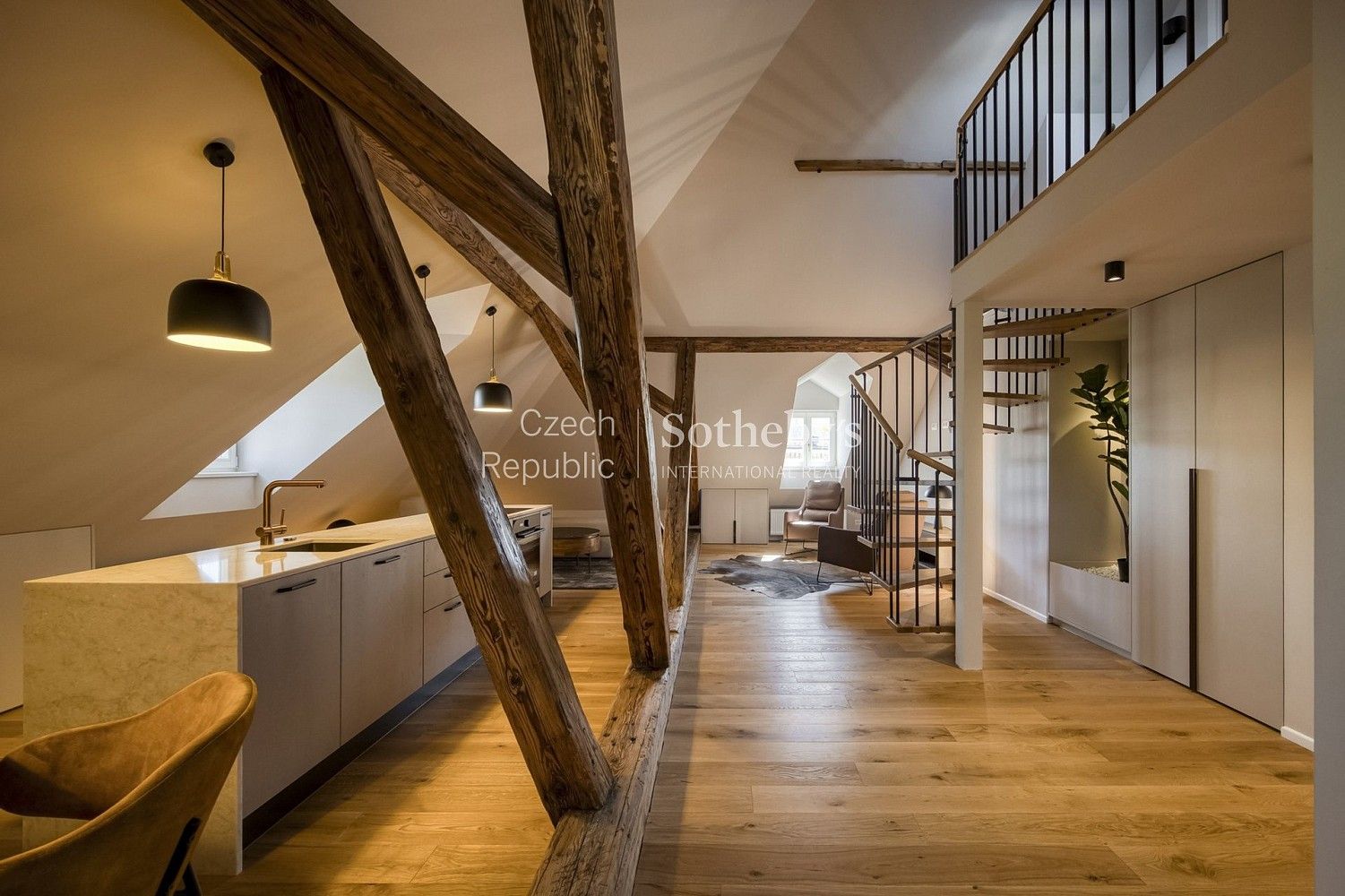 Prodej byt 5+kk - Na Kampě, Praha 1 - Malá Strana, 205 m² - 5