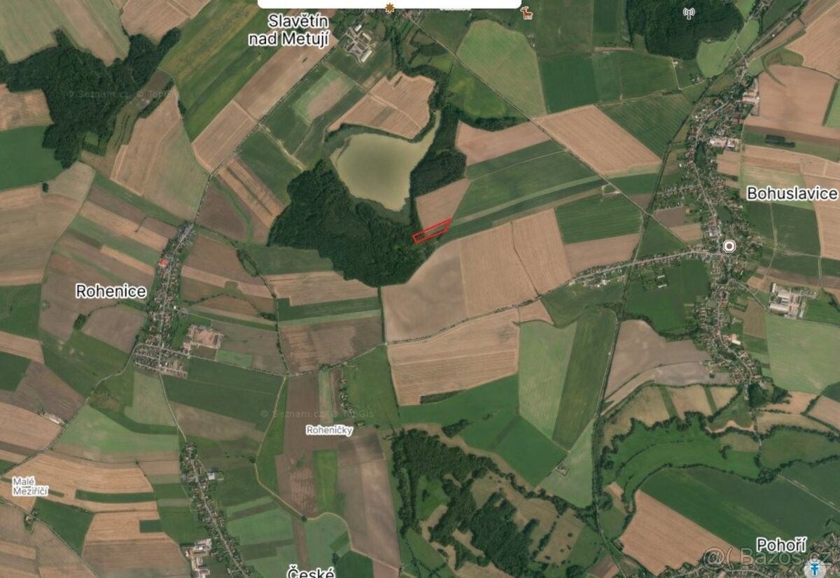 Prodej pozemek pro bydlení - Bohuslavice nad Metují, 549 06