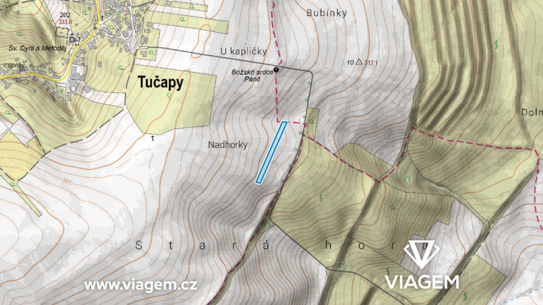 Zemědělský pozemek · Tučapy, okres Uherské Hradiště - 3