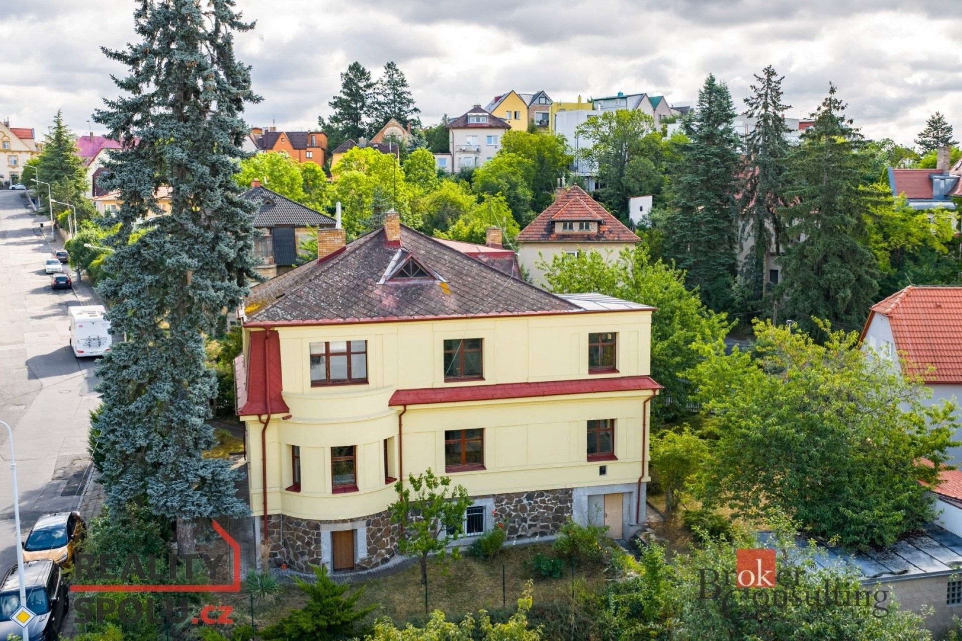 Vily, Darwinova, Praha, 354 m²