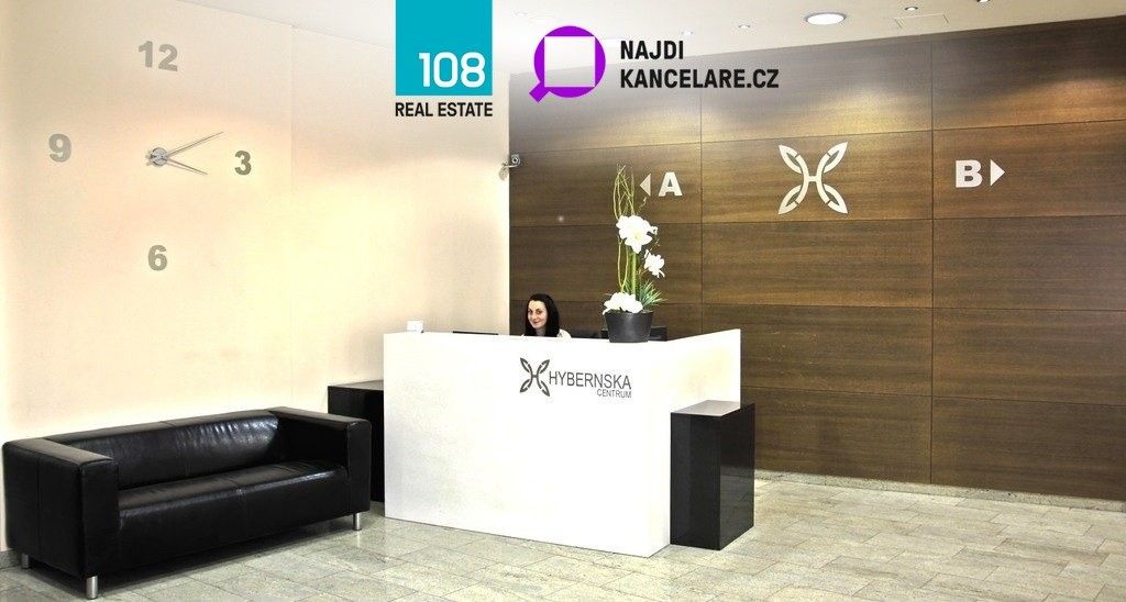Pronájem kancelář - Hybernská, Praha, 666 m²