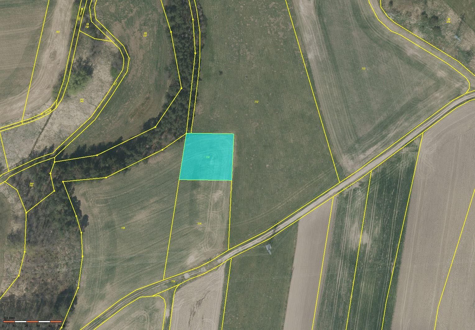 Zemědělské pozemky, Lhota u Kestřan, Kestřany, 1 690 m² - 1