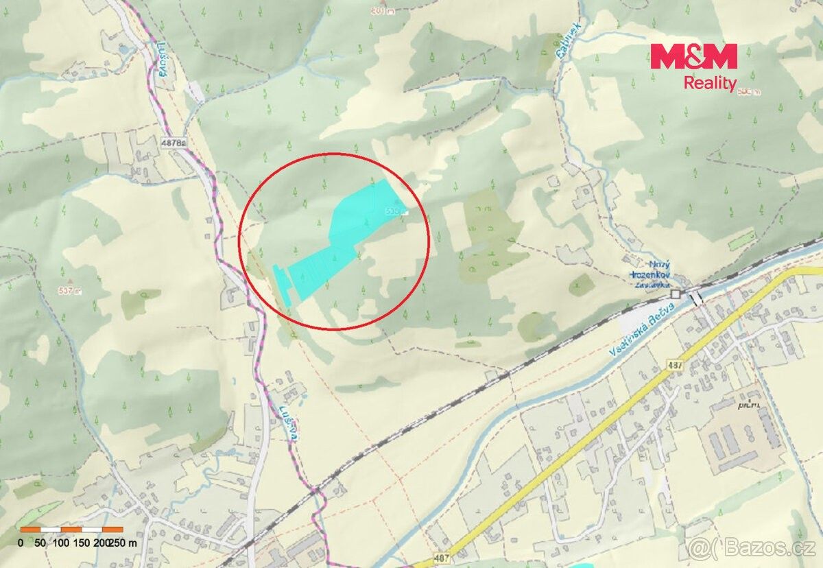 Pozemek pro bydlení · Nový Hrozenkov, 756 04 - 3