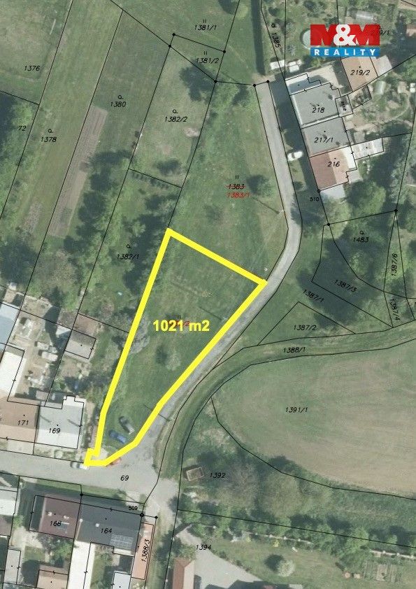 Prodej pozemek pro bydlení - Morkovice-Slížany, 768 33