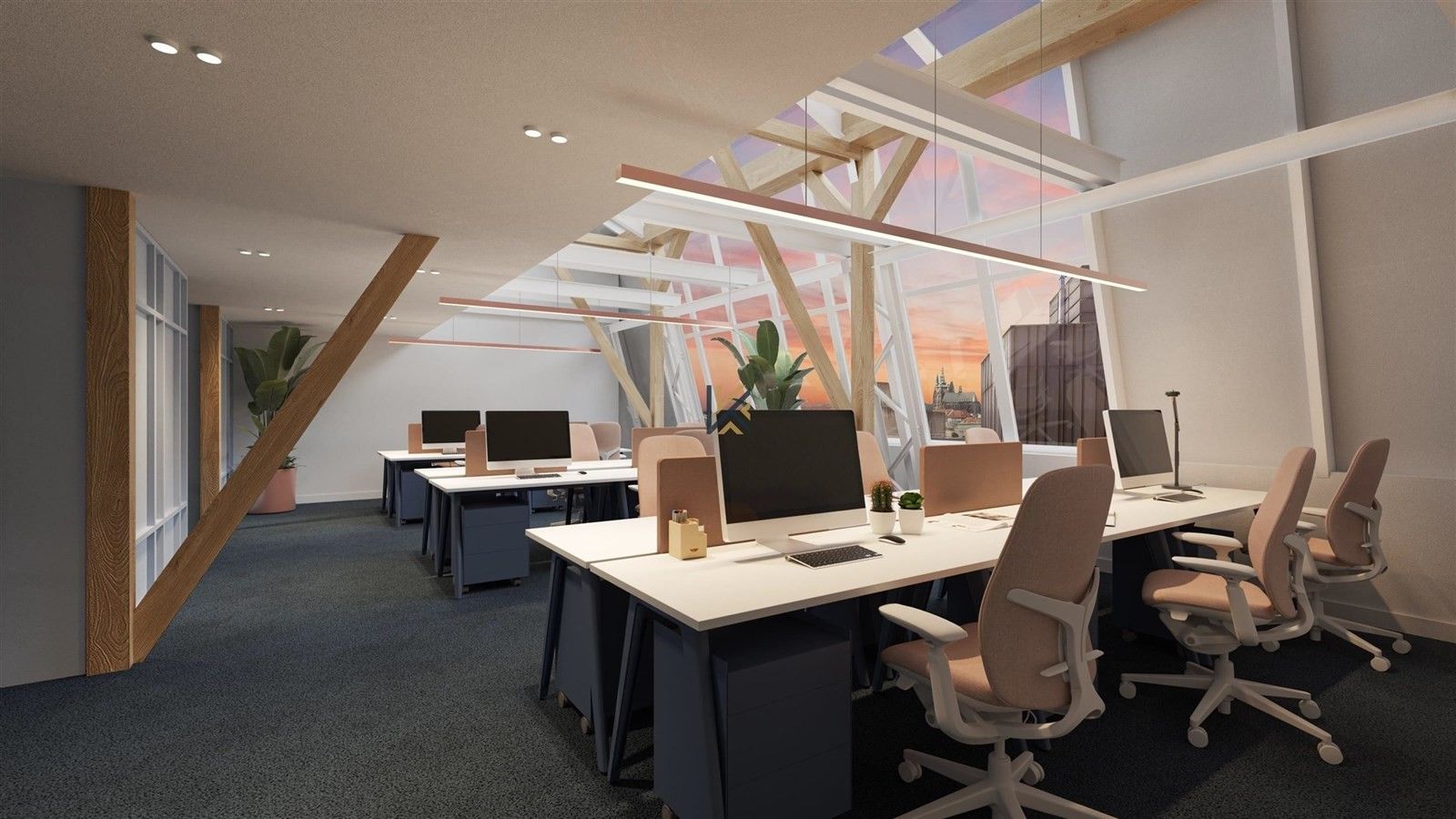 Pronájem kancelář - náměstí Republiky, Praha, 40 m²