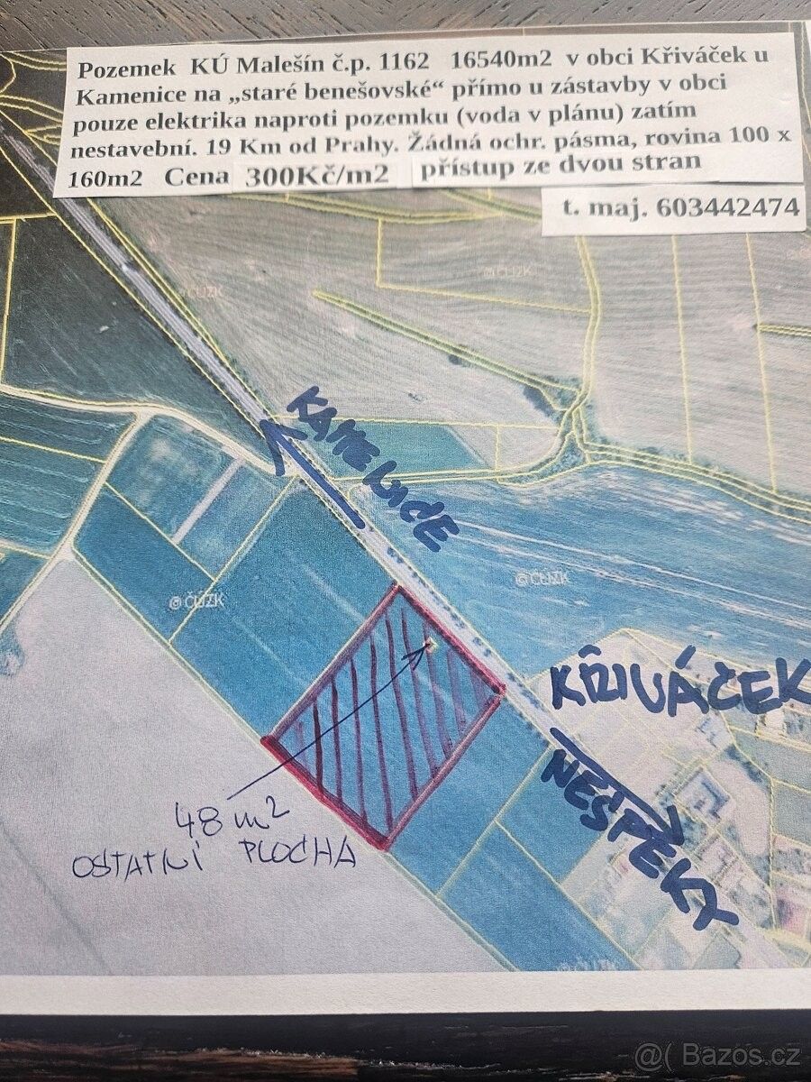 Prodej pozemek pro bydlení - Pyšely, 251 67