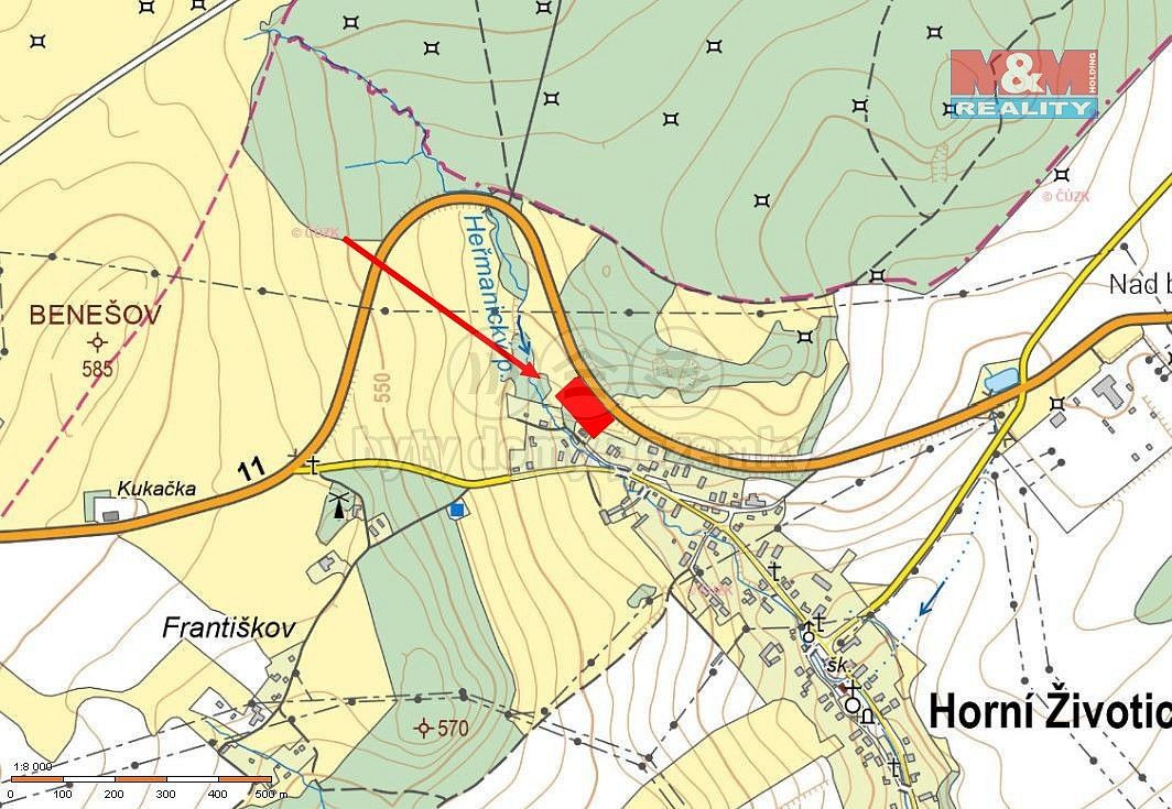 Prodej zahrada - Horní Životice, okres Bruntál, Moravskoslezský kraj - 2