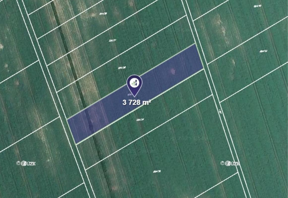 Zemědělské pozemky, Majetín, 3 728 m²