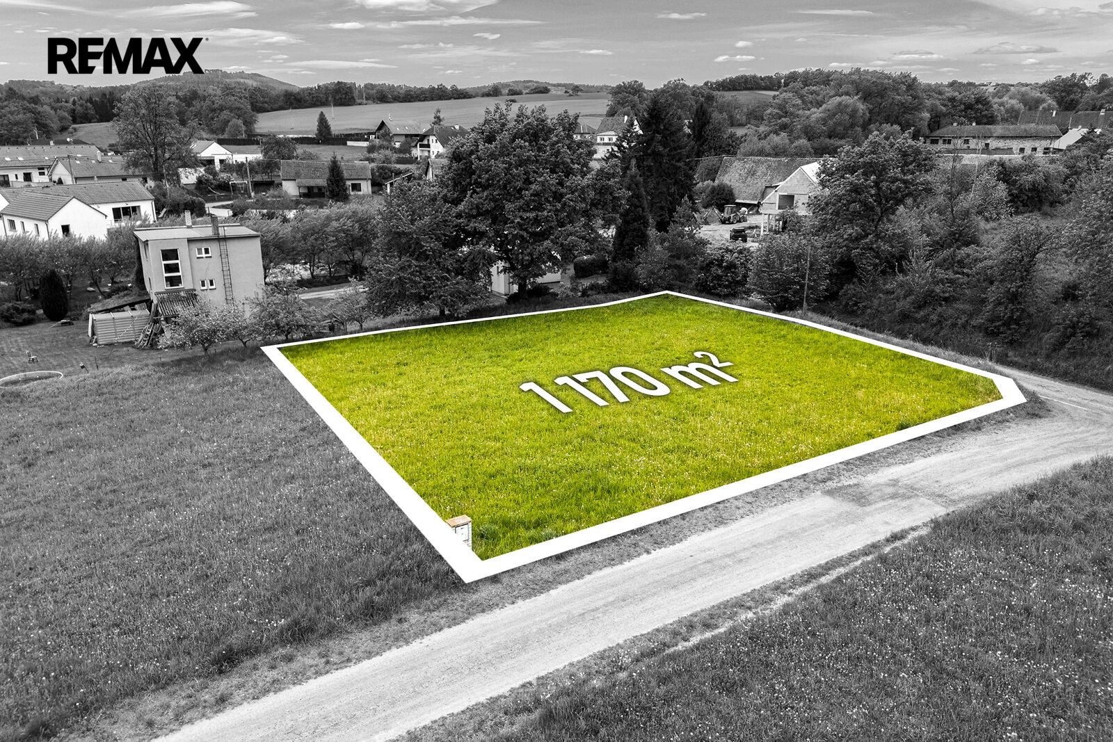 Pozemky pro bydlení, Týnec nad Sázavou, 1 170 m² - 2