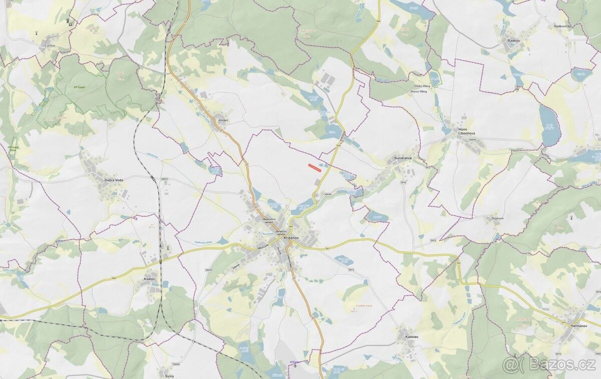 Prodej pozemek pro bydlení - Křižanov, 594 51