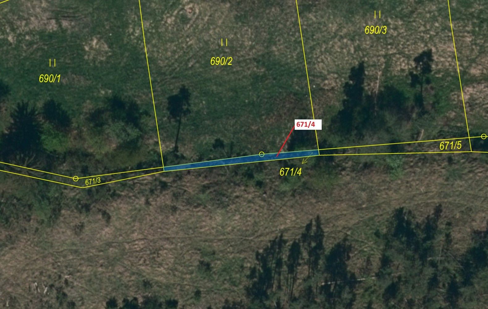 Prodej les - Smrk, okres Třebíč, Kraj Vysočina - 2