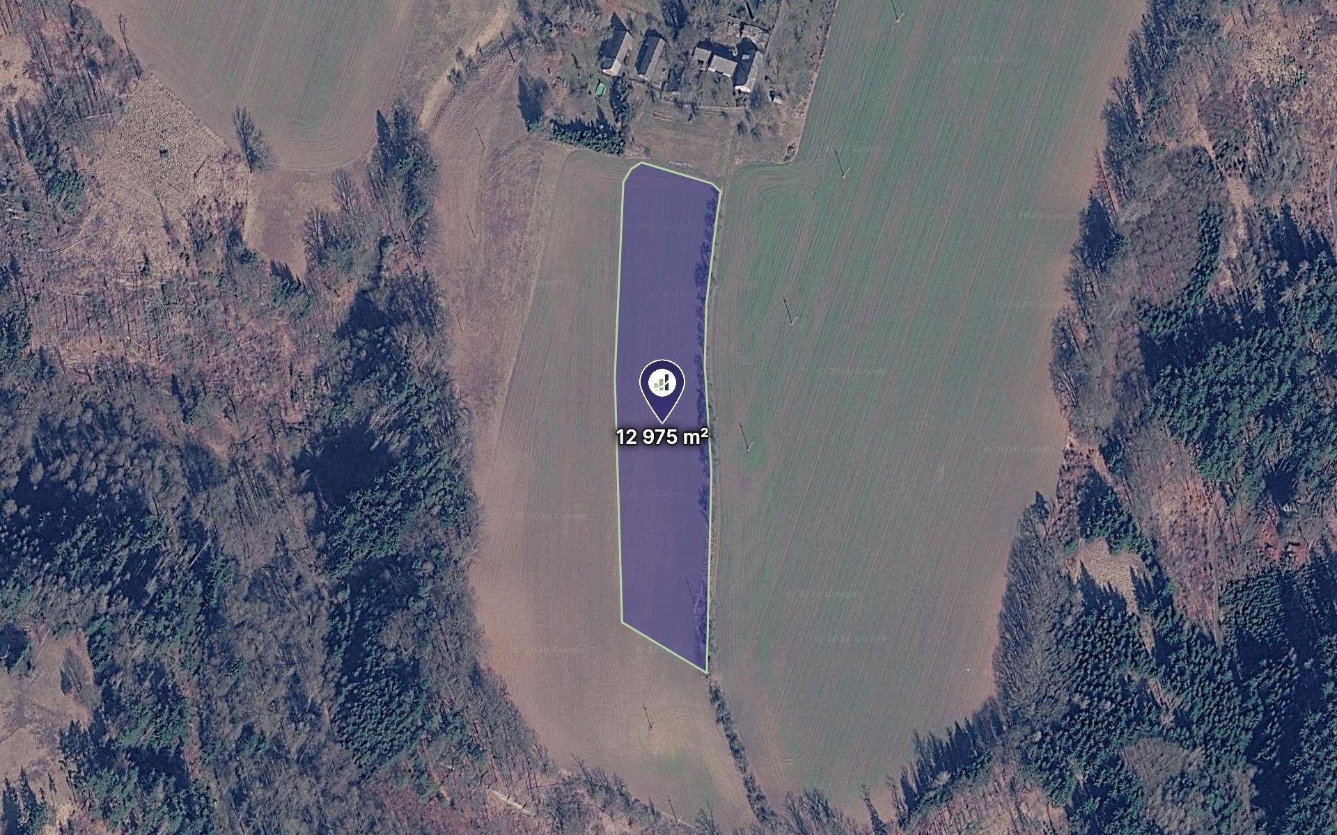 Zemědělské pozemky, Troskovice, 12 975 m² - 1