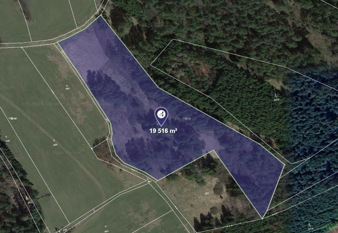 Pozemek pro bydlení, 19 516 m²