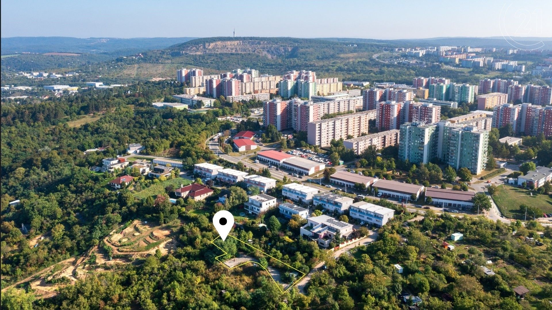 Pozemky pro bydlení, Révová, Židenice, Brno, 2 004 m²